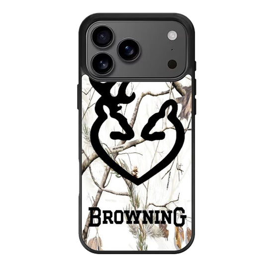 Browning Deer Love Realthree iPhone 17 Pro Max Case