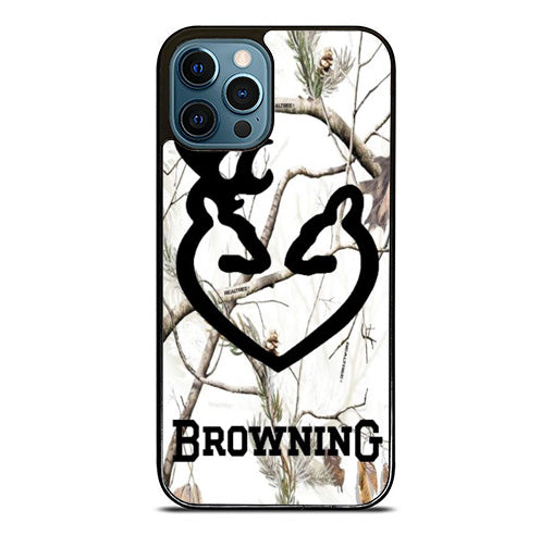Browning Deer Love Realthree iPhone 14 Pro Max Case