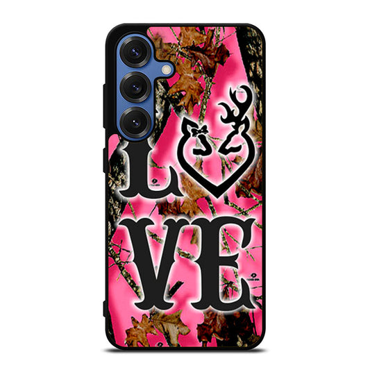 Browning Love Camo Pink Samsung S25 Ultra Case
