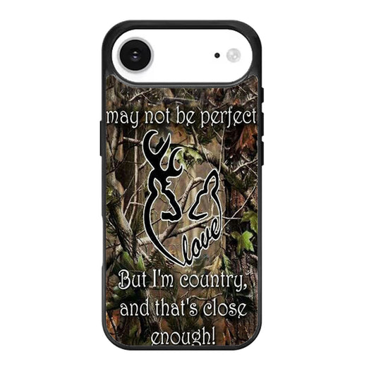 Browning deer love quotes iPhone Air Case