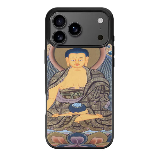 Buddha Painting iPhone 17 Pro Max Case