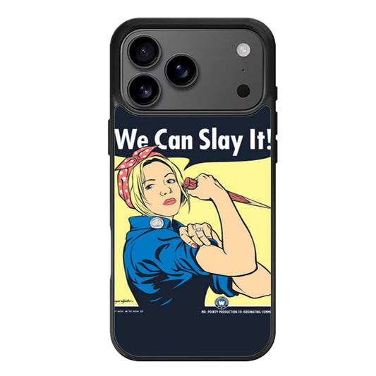 Buffy The Riveter iPhone 17 Pro Max Case