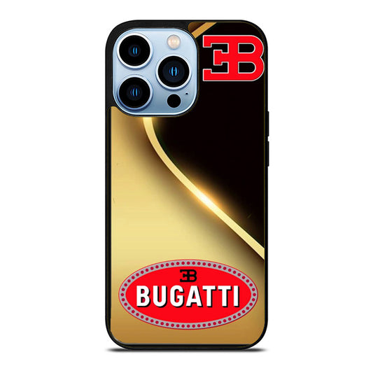 Bugatti Metallic Gold iPhone 14 Pro Max Case