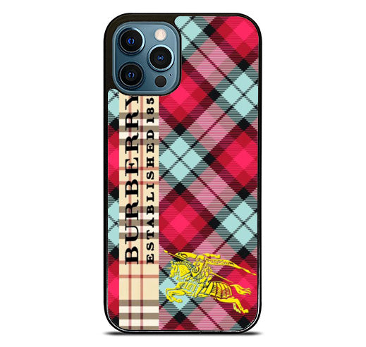 Burberry Pattern iPhone 14 Pro Max Case