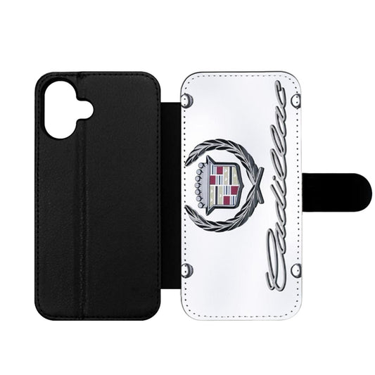 CADILLAC OLD PLATE LOGO Wallet iPhone Case