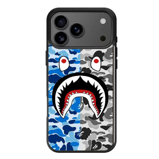 CAMO BAPE SHARK iPhone 17 Pro Max Case