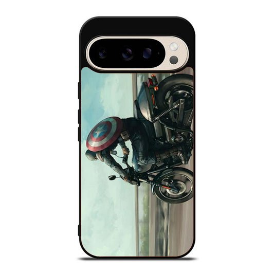 CAPTAIN AMERICA AVENGERS RIDING Google Pixel 9 Pro Case