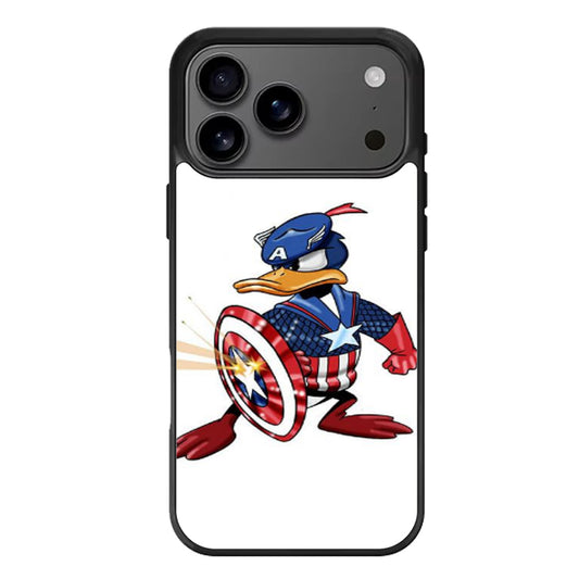 CAPTAIN AMERICA DAFFY DUCK TWO iPhone 17 Pro Max Case