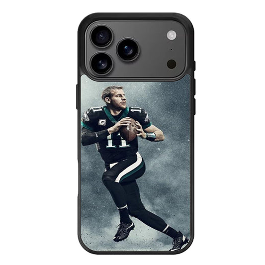 CARSON WENTZ PHILADELPHIA EAGLES iPhone 17 Pro Max Case