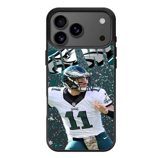 CARSON WENTZ PHILADELPHIA EAGLES TWO iPhone 17 Pro Max Case