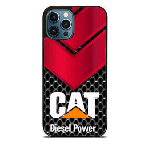 CAT caterpillar metallic cover iPhone 14 Pro Max Case