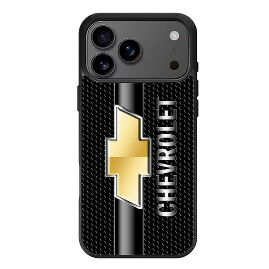 CHEVY CHEVROLET LOGO CARBON iPhone 17 Pro Max Case