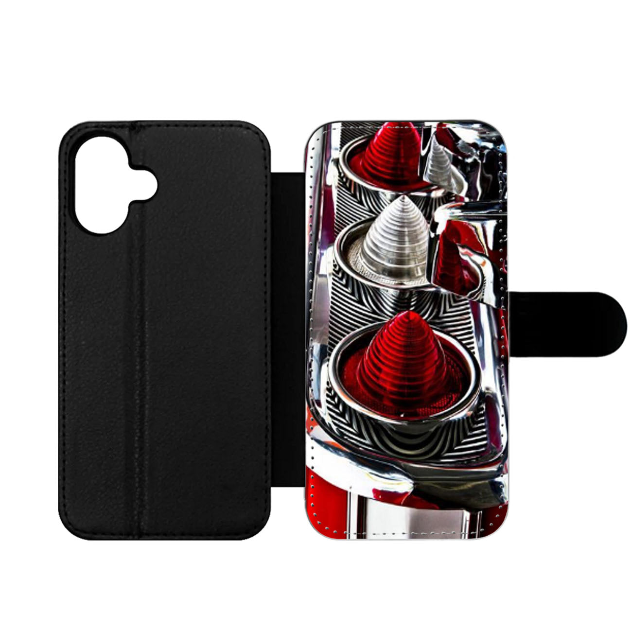 CHEVY RETRO CAR ROD LIGHT Wallet iPhone Case