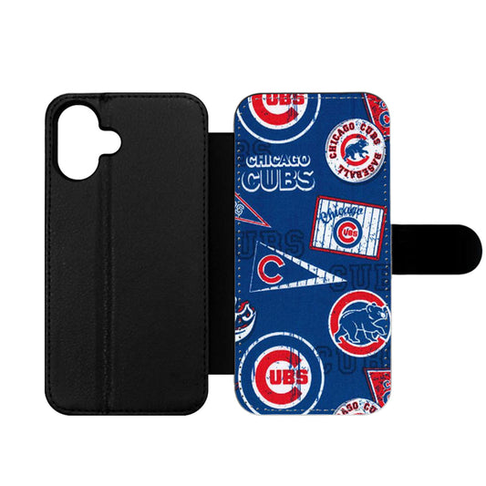 CHICAGO CUBS COLLAGE Wallet iPhone Case