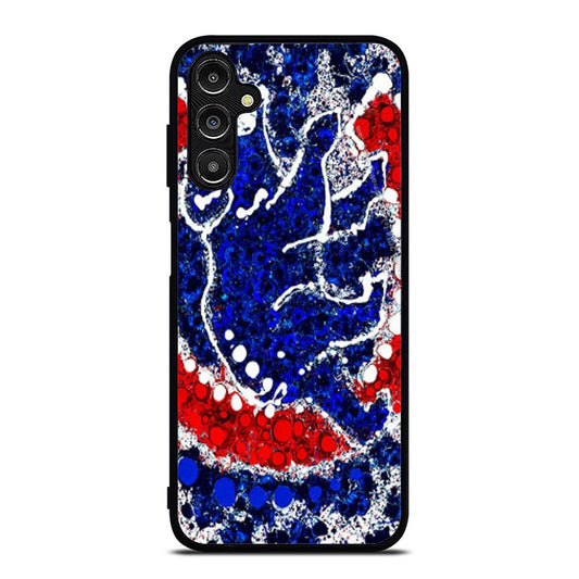 CHICAGO CUBS LOGO ART Samsung A16 Case