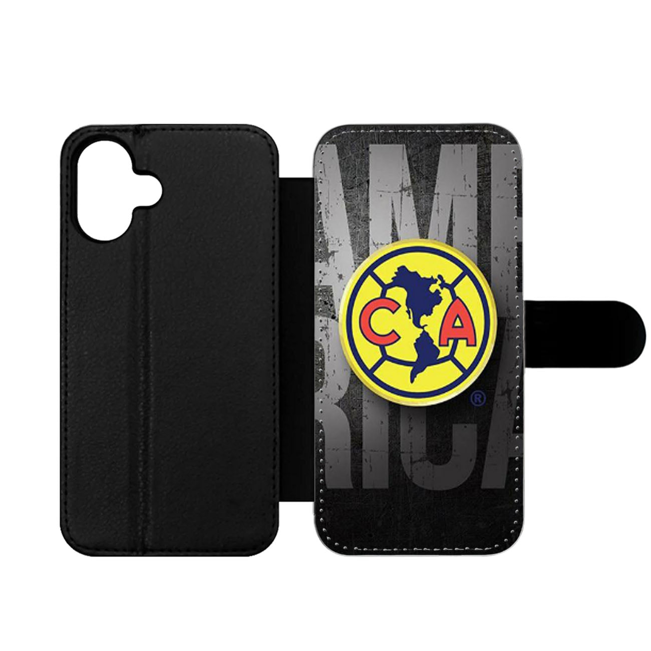 CLUB AMERICA LOGO TWO Wallet iPhone Case