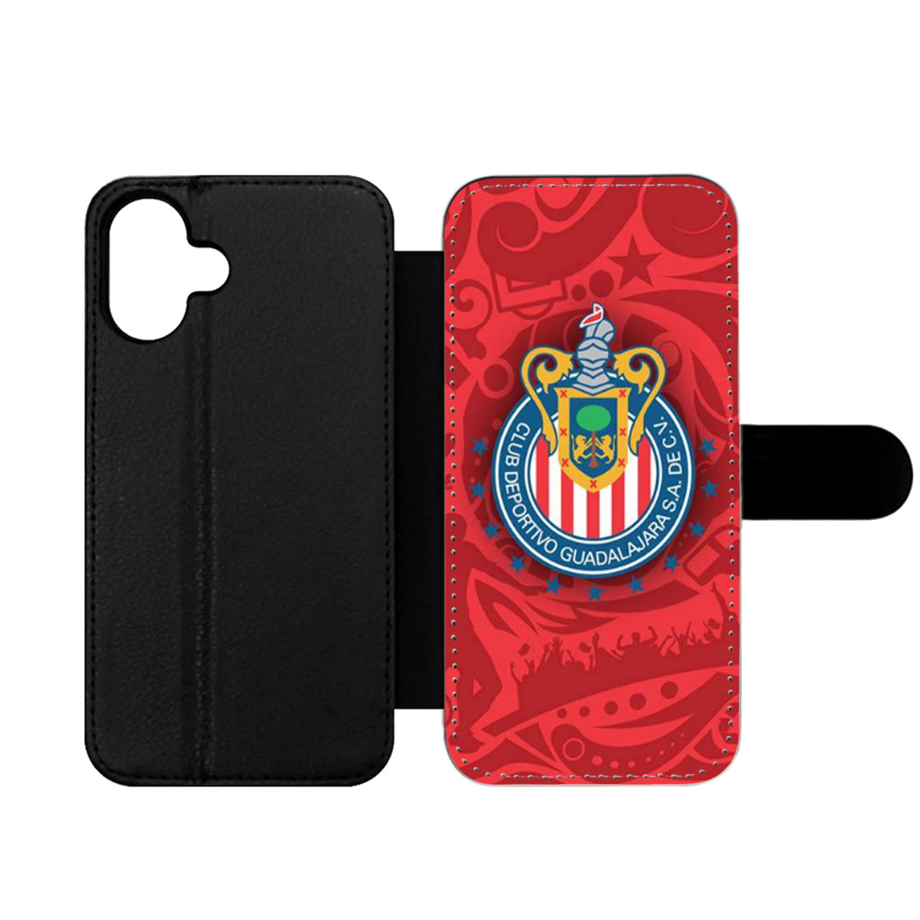 CLUB GUADALAJARA CHIVAS LOGO Wallet iPhone Case
