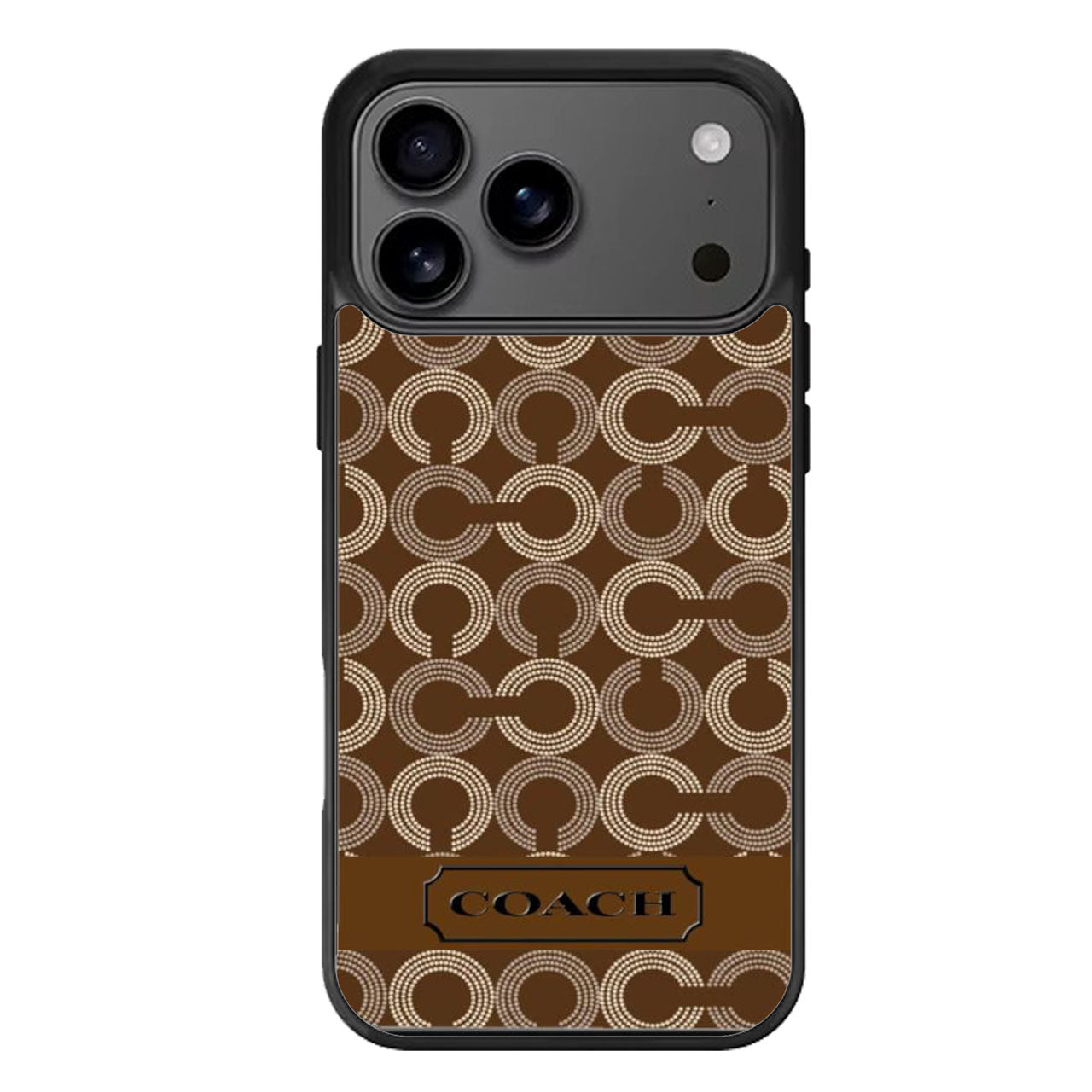 COACH COCO BLACK iPhone 17 Pro Max Case