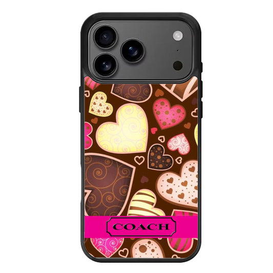 COACH LOVE COLORFULL iPhone 17 Pro Max Case