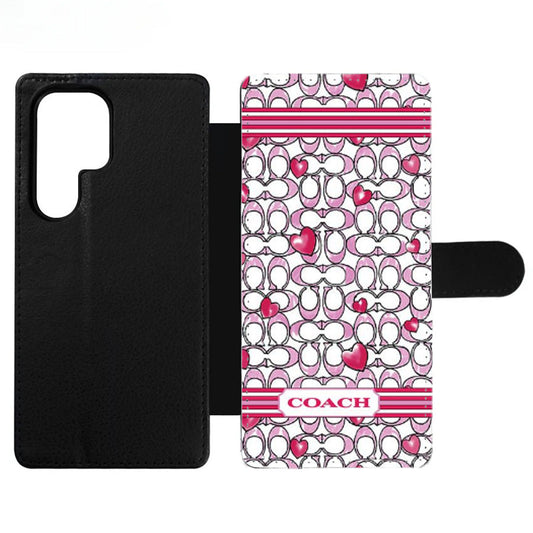 COACH NEW YORK LOVE Wallet Samsung Case