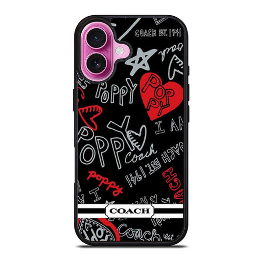 COACH NEW YORK POPPY iPhone Case Cover