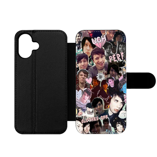 COLLAGE DAN AND PHIL Wallet iPhone Case