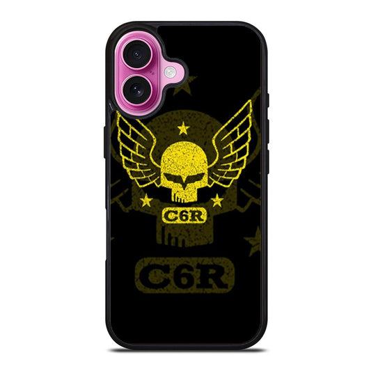 CORVETTE C6R SKULL iPhone Case Cover