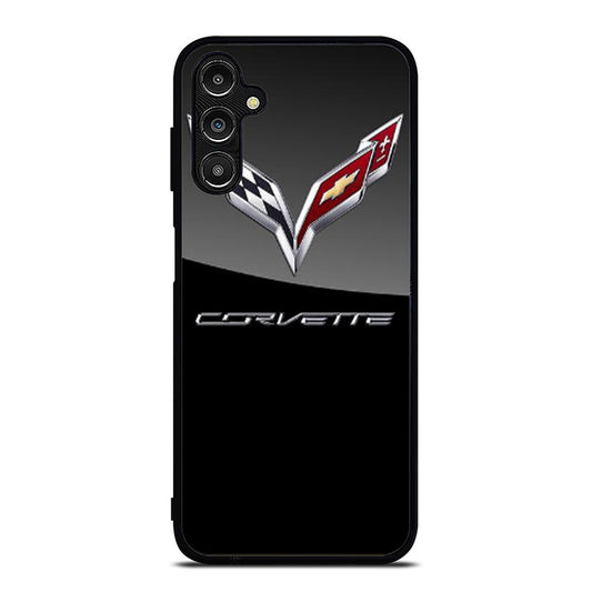 CORVETTE CHEVY LOGO BLACK Samsung A16 Case