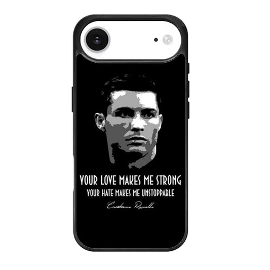 CRISTIANO RONALDO CR7 QUOTE iPhone Air Case