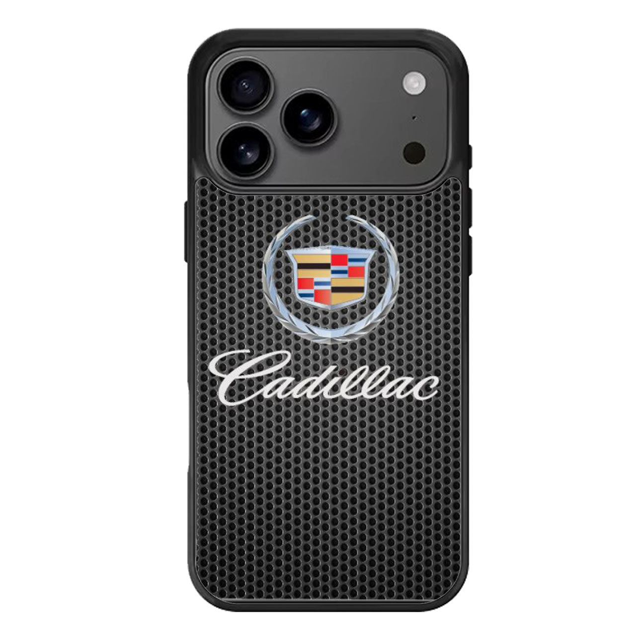 Cadillac Black Carbon iPhone 17 Pro Max Case
