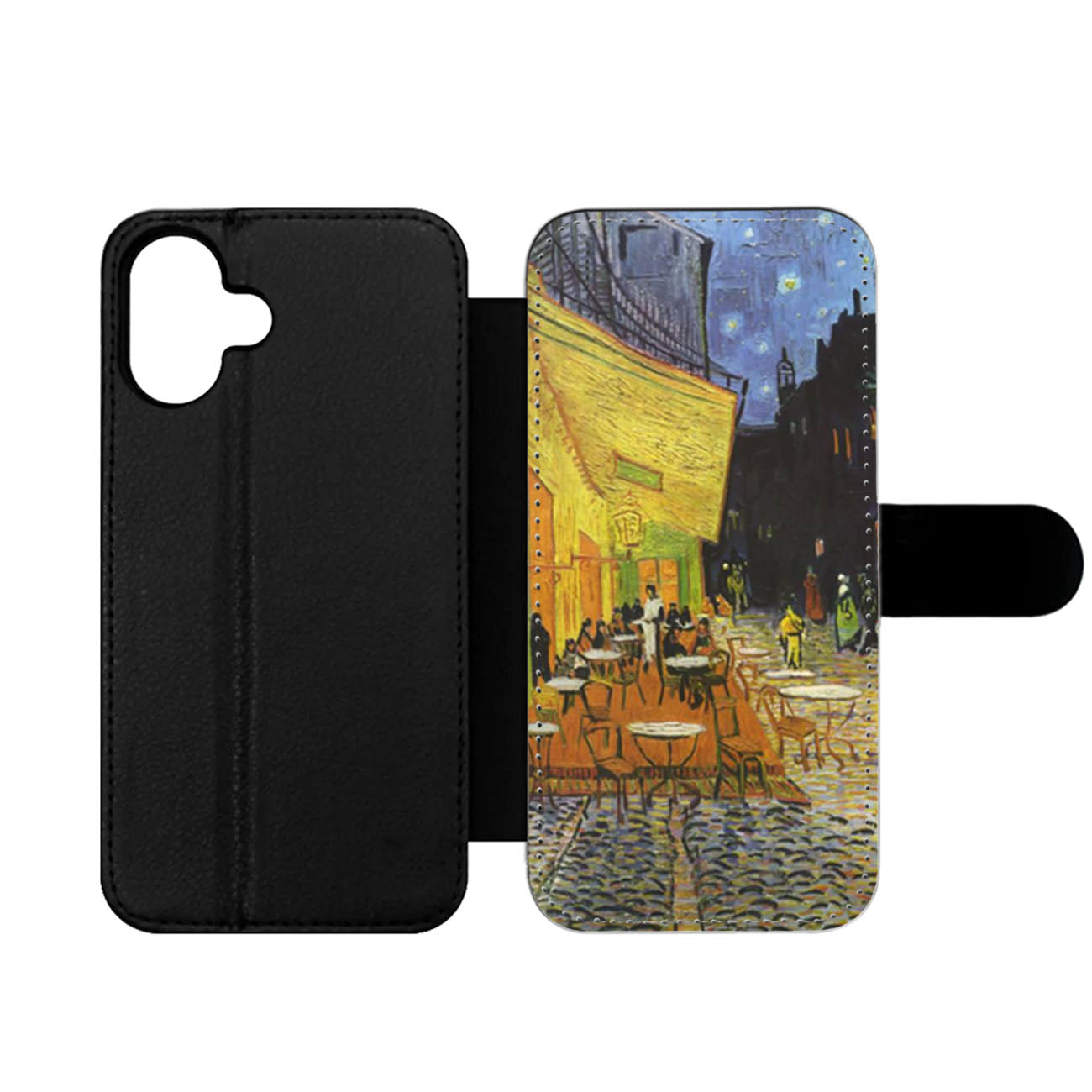 Cafe Terrace Wallet iPhone Case
