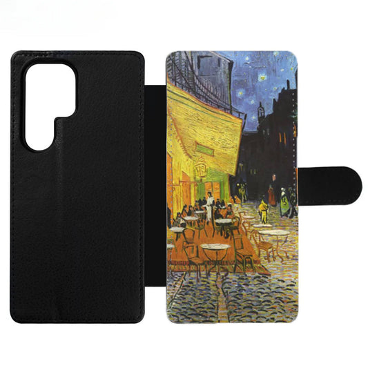 Cafe Terrace Wallet Samsung Case