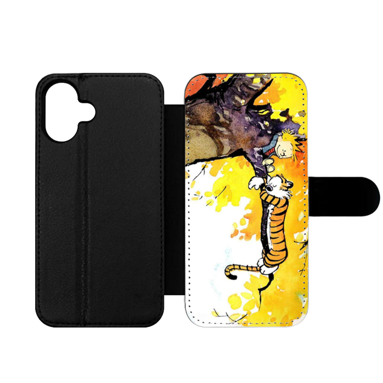 Calvin and Hobbes Wallet iPhone Case