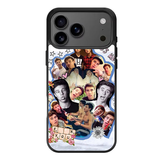 Cameron Dallas Collage iPhone 17 Pro Max Case