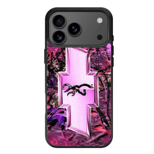 Camo Browning Deer Chevrolet iPhone 17 Pro Max Case