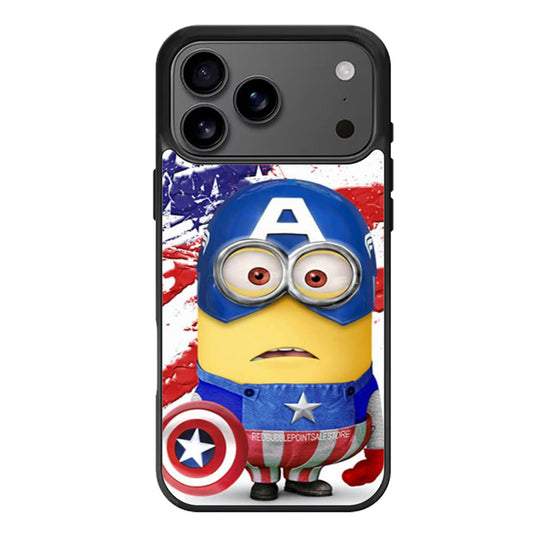 Captain America Minion iPhone 17 Pro Max Case