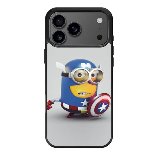 Captain America Minions iPhone 17 Pro Max Case