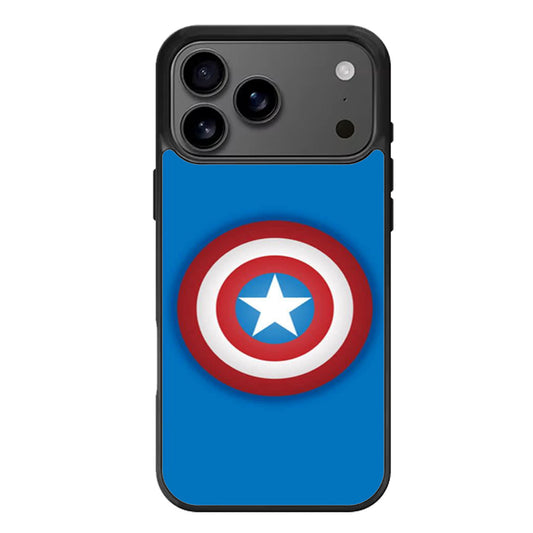 Captain America Shield Emblem iPhone 17 Pro Max Case