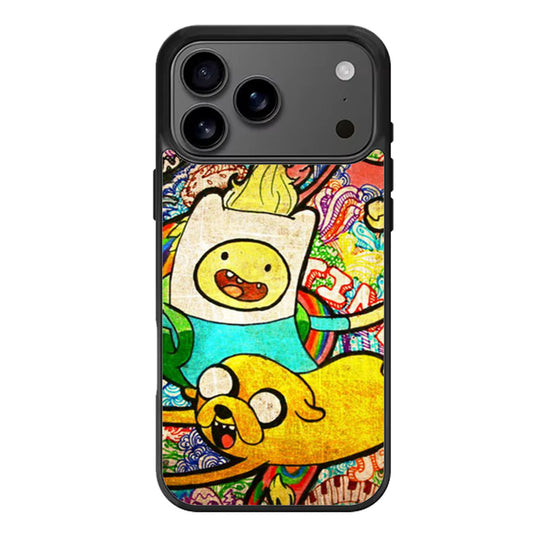 Cartoon Network Adventure Time Jake Finn Design iPhone 17 Pro Max Case