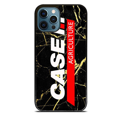 Case IH Agriculture Black Marble Logo iPhone 14 Pro Max Case