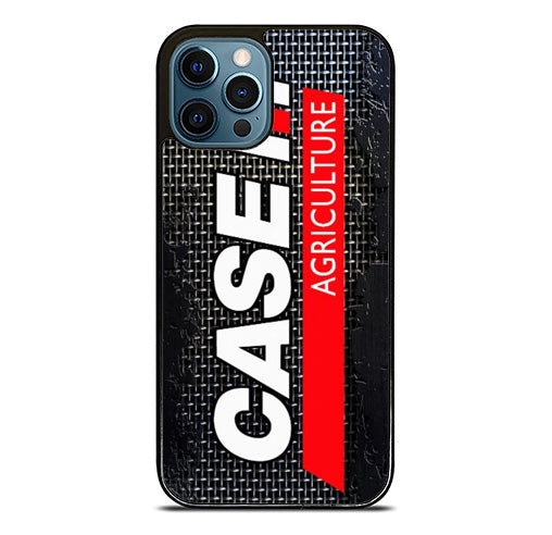 Case IH Agriculture Black Metal iPhone 14 Pro Max Case