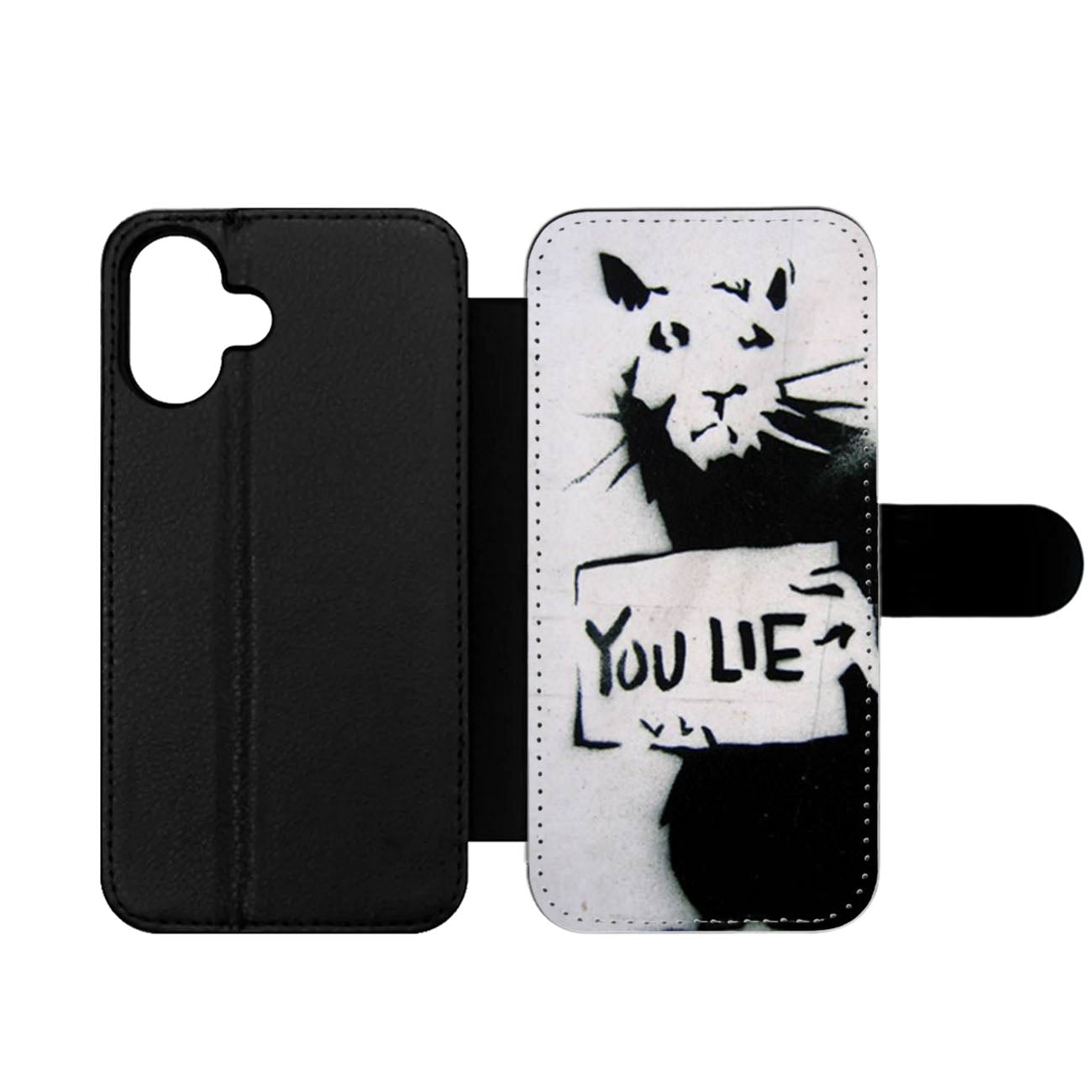Cat You Lie Wallet iPhone Case