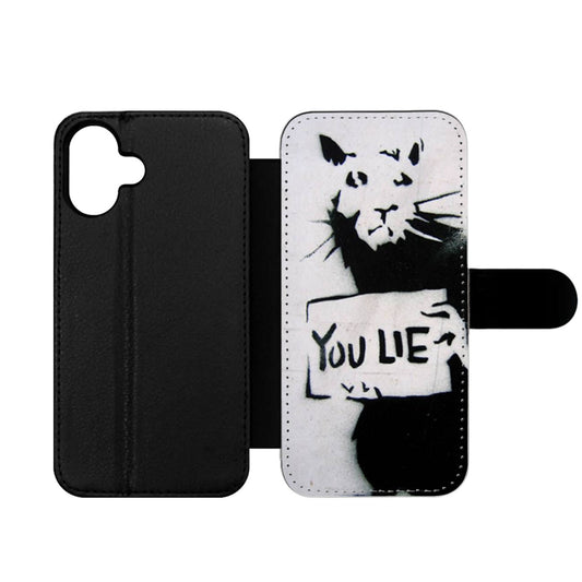 Cat You Lie Wallet iPhone Case