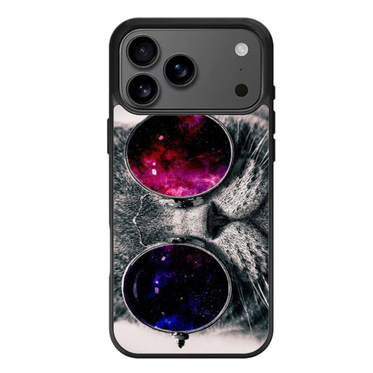 Cat with Sunglasses iPhone 17 Pro Max Case