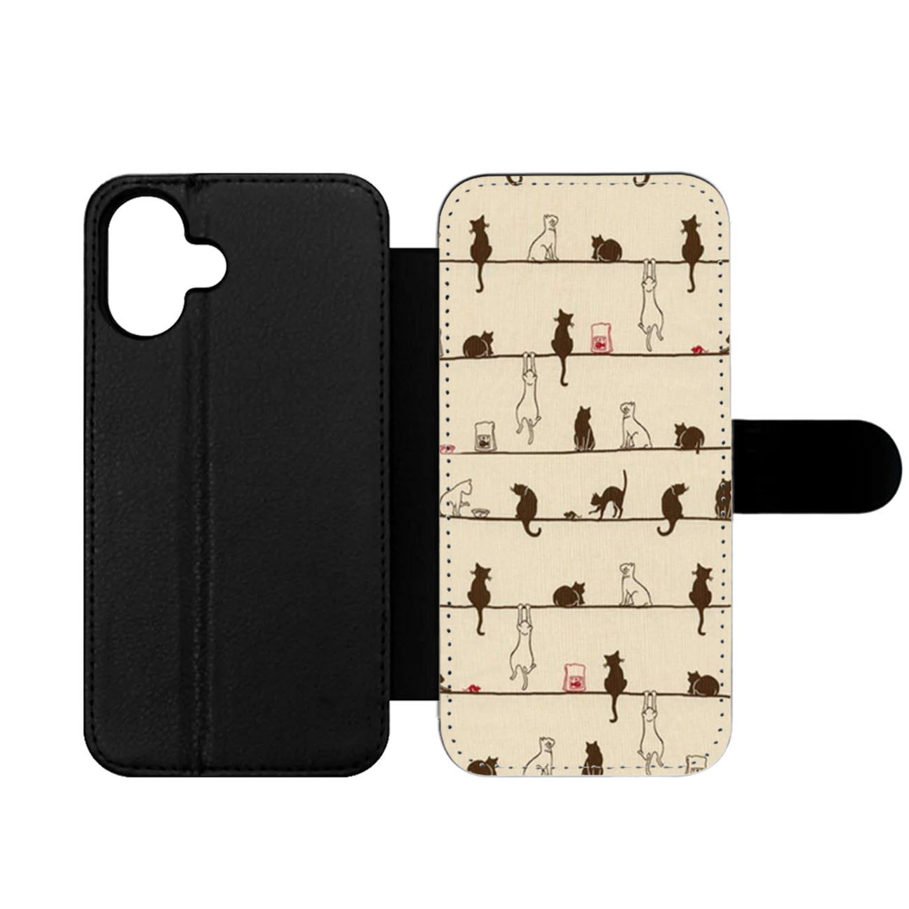 Cats Wallet iPhone Case