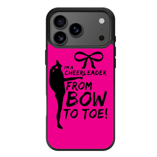 Cheers Cheerleader Bow To Toe iPhone 17 Pro Max Case