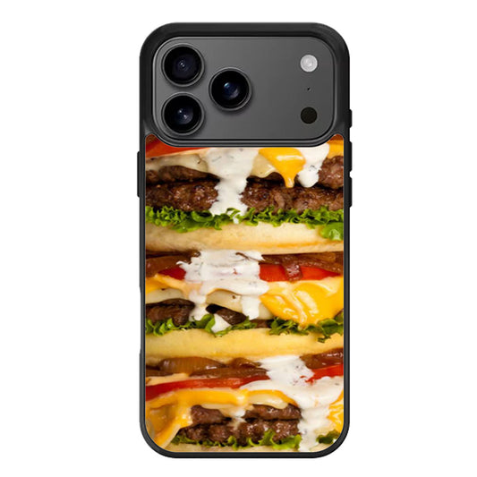 Cheeseburger iPhone 17 Pro Max Case
