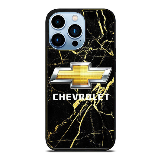 Chevrolet Black Marble iPhone 14 Pro Max Case