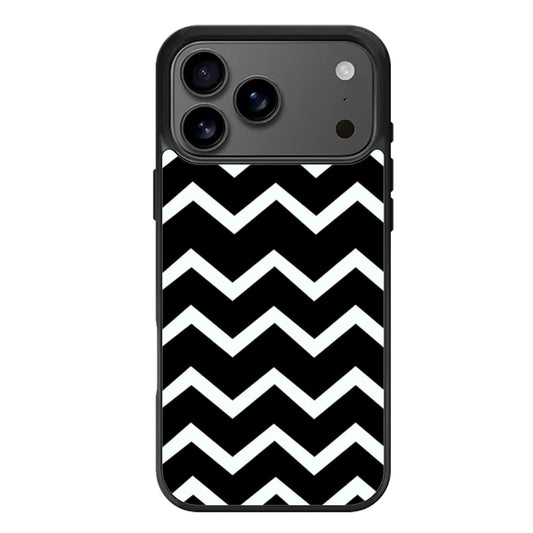 Chevron Monogrammed iPhone 17 Pro Max Case