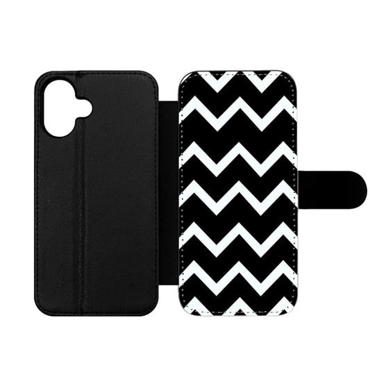 Chevron Monogrammed Wallet iPhone Case